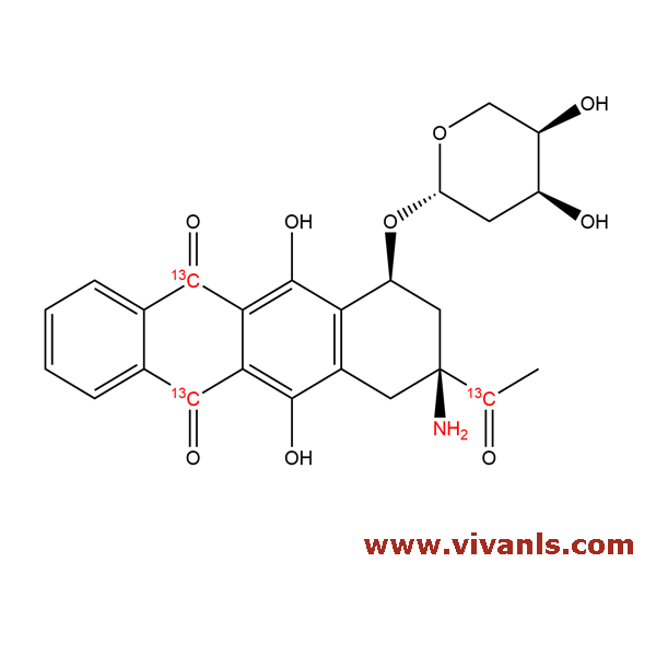 Stable Isotope Labeled Compounds-Amrubicin-13C3-1663652525.png